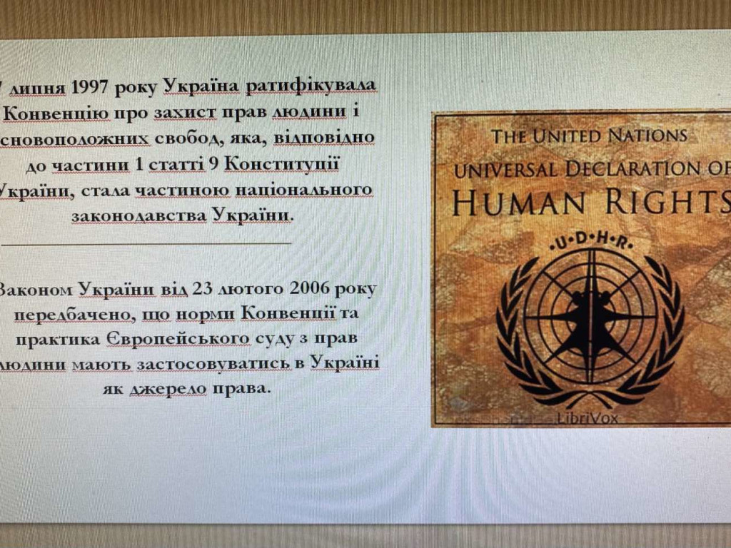 Міжнародний день захисту прав людини