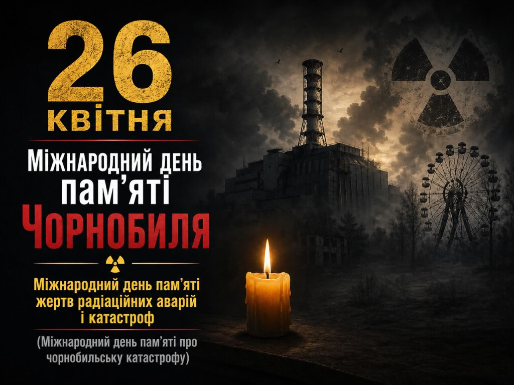 Міжнародний день пам'яті Чорнобиля. Міжнародний день пам'яті жертв радіаційних аварій і катастроф